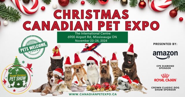 Christmas Canadian Pet Expo 2024 Poster
